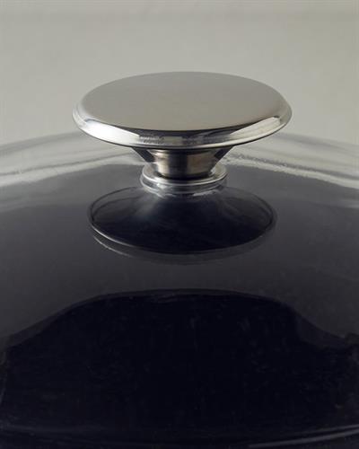 Charm Тенджера Дълбок Алуминий 24 см Черен