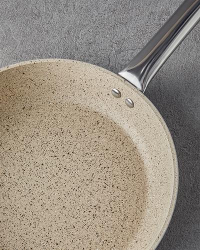 Charm Aluminum Fry Pan 26 cm Beige