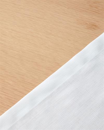 Рънър Полиестер 40x140 см Бял - Морскосин