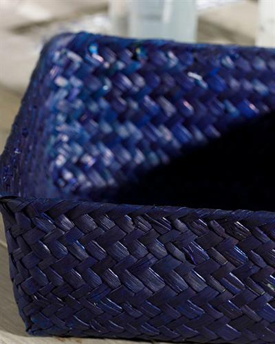 Charming Кошница Синьо, 22 X 22 X 9 Cm