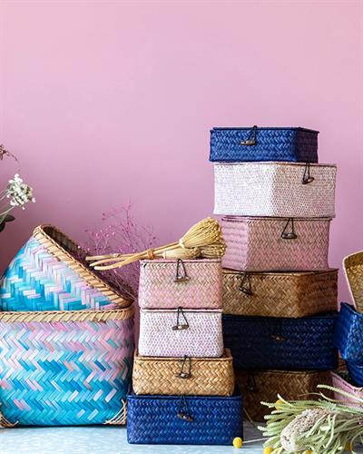 Charming Кошница 27X27X10 cm Син