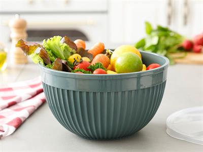 Charming КУТИЯ ЗА СЪХРАНЕНИЕ Пластмасов 4L Dark Celadon