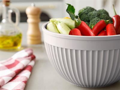 Charming КУТИЯ ЗА СЪХРАНЕНИЕ Пластмасов 4L Gray