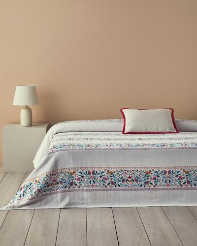 Charming Lines Одеяло Пике Единичен С щампа 150x220 см Зелен