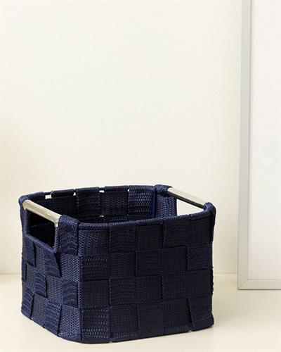 Checked Кошница Полипропилен 16x16x11 cm Морскосин