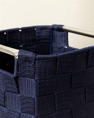 Checked Кошница Полипропилен 16x16x11 cm Морскосин