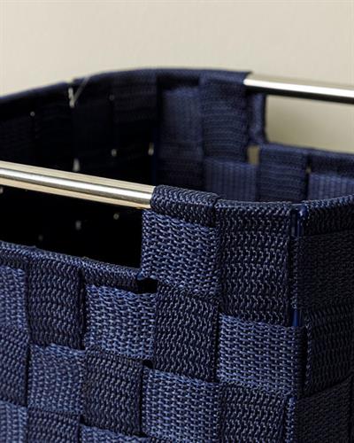 Checked Кошница Полипропилен 21x21x15 cm Морскосин