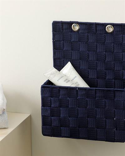 Checked Кутия За Съхранение Полипропилен 24x12,5x31 см Морскосин