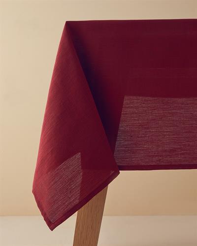 Cheerful Покривка За Маса Полиестер 150x220 см Червен