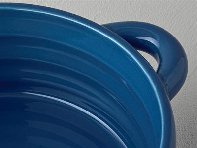 Cheerful Тенджера За Фурна Каменна керамика 15x11x6 см Син