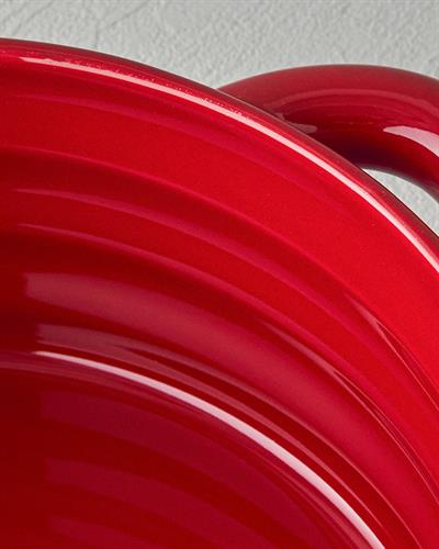 Cheerful Тенджера За Фурна Каменна керамика 26,2x20,5x13 см Червен