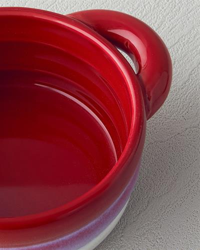 Cheerful Тенджера За Фурна Каменна керамика 26,2x20,5x13 см Червен