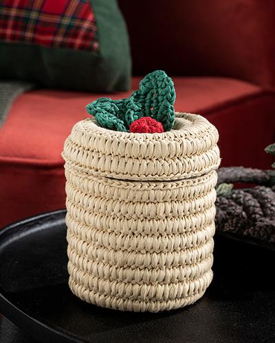 Cheerful Pino Ароматизирана Свещ 220 г Кремав