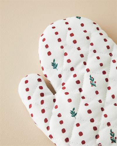 Cheerful Point Кухненски Комплект 2 бр. Полиестер 19x30+20x20 см Бял