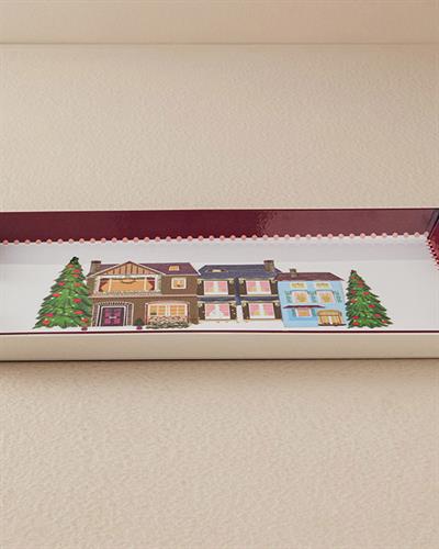 Cheerful Street Тепсия Меламин 42x27 см Червен