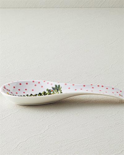 Cheerful Tree Поставка За Лъжици Меламин 24 см Бял