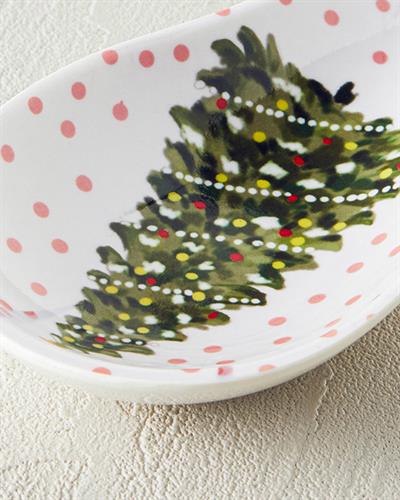 Cheerful Tree Поставка За Лъжици Меламин 24 см Бял