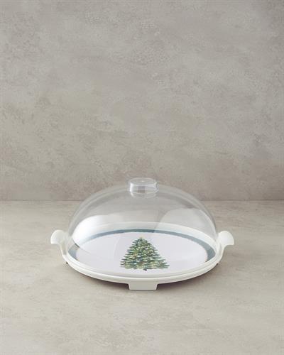 Cheerful Tree Стойка За Кекс Меламин 31 см Зелен