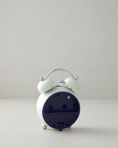 Chelsy Metal Table Clock Green