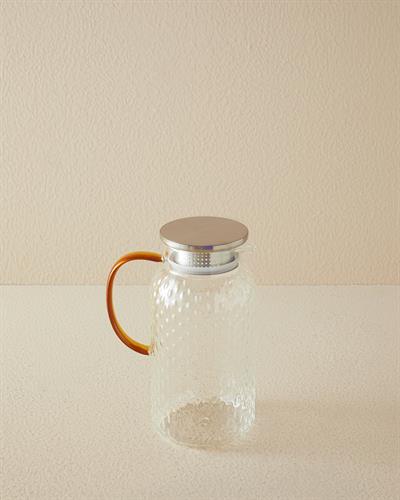 Cherry Кана Боросиликатно стъкло 1900 мл Прозрачен