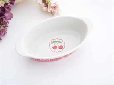 Cherry ТЕНДЖЕРА Керамичен 20,4x11,5x5,0 cm Red