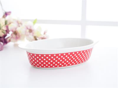 Cherry ТЕНДЖЕРА Керамичен 20,4x11,5x5,0 cm Red