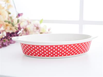 Cherry ТЕНДЖЕРА Керамичен 25,9x14,7x5,0 cm Red