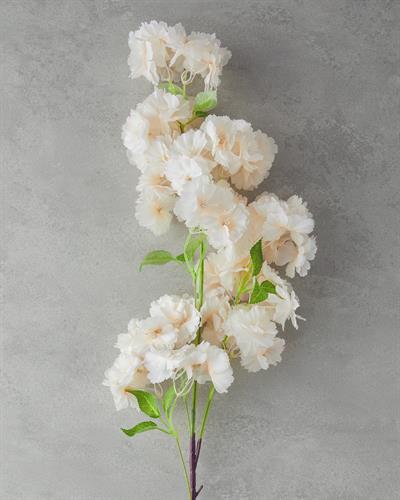 Cherry Branch Изкуствено Цвете Един Стрък 100 см Шампанско