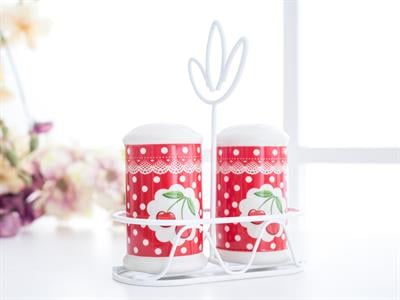 Cherry Съд за Поправки Керамичен Red