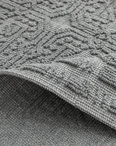 Chester Килим От Букле 60x100 см Сив