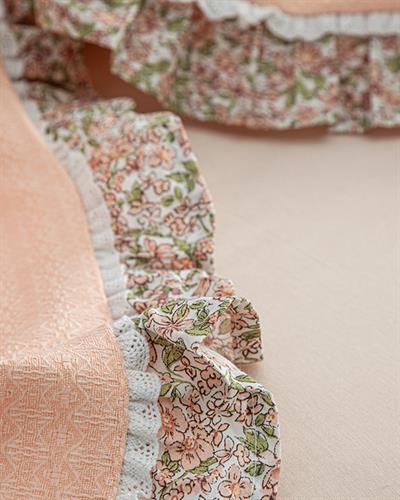 Chic Blossom Покривка Двоен Размер, Розово, 200 X 220 Cm