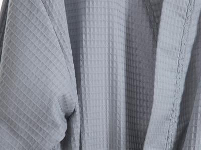 Chic ХАЛАТ Мъжки Вафла L Gray