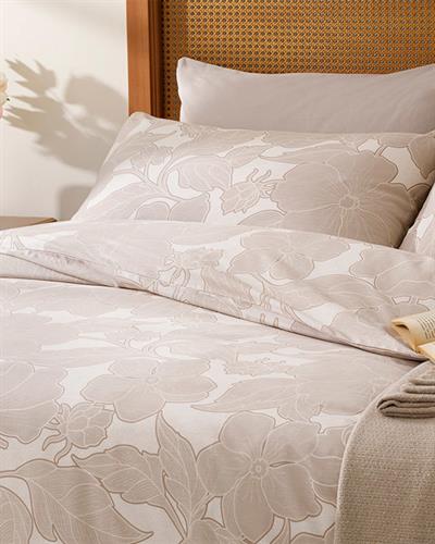 Chic Magnolia Спален Комплект Двоен Памук 200x220 см Бежов