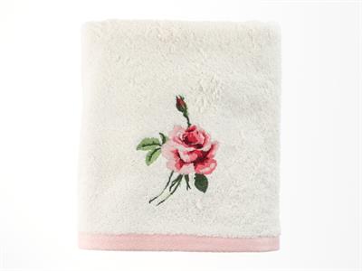 Chic Rose ХАВЛИЯ ЗА ЛИЦЕ Бродирани 50x80 cm Cream.