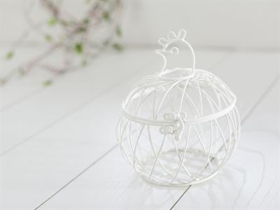 Chicken КОШНИЦА Ковано желязо White