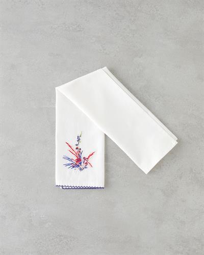 Chimera Кърпа За Сушене Памук 30x50 см Син - Червен