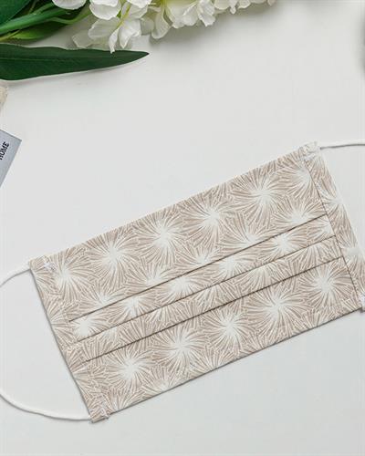 Chrysant Маска Памук 9,5x18 см Тъмно каменно сив