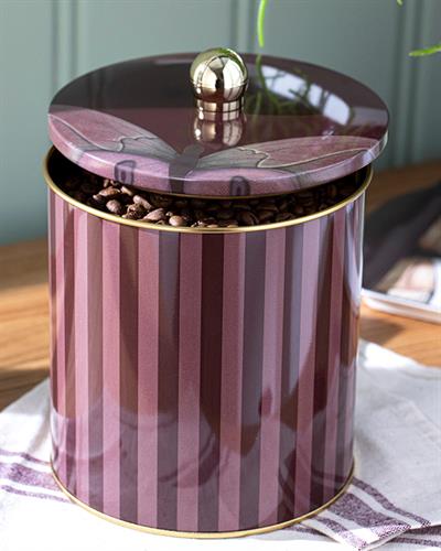 Cipso Rose Кутия За Съхранение Метал 14x15 см Бордо