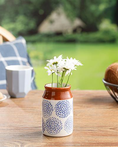 Cipso Rose Ваза 8x8x12,7 см Син