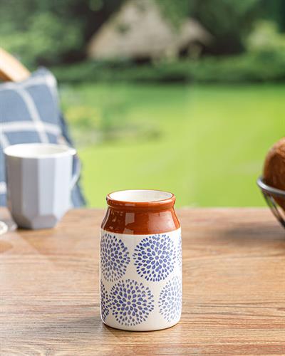 Cipso Rose Ваза 8x8x12,7 см Син