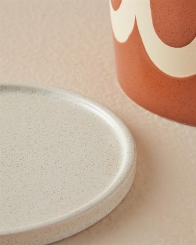 Circle Саксия Керамика 16,8X16 см Теракота