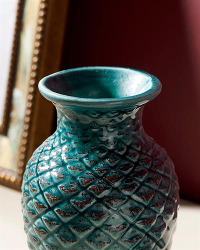 Cıtıes Ваза Каменна керамика 8x 8x 12,3 см Зелен