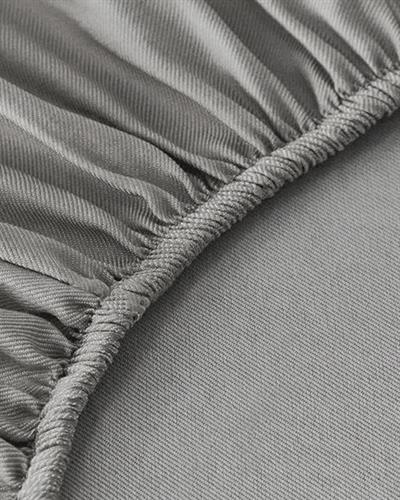 Classy ЧАРШАФИ С ЛАСТИК Двоен човек 160x200 cm Антрацит