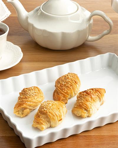 Classy Съд За Фурна Порцелан 31 см Бял