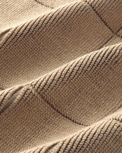 Cottony Loop Bath Mat Set 60x90 + 40x60 cm Beige