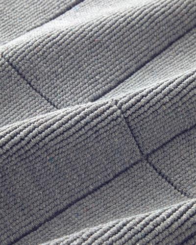 Classy Diamond Комплект Постелки За Баня Букле Памучен полиестер 60x90 + 40x60 см Сив