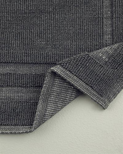 Classy Frame Комплект Постелки За Баня Букле Памучен полиестер 60x90 + 40x60 см Тъмносив