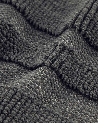 Classy Frame Комплект Постелки За Баня Букле Памучен полиестер 60x90 + 40x60 см Тъмносив