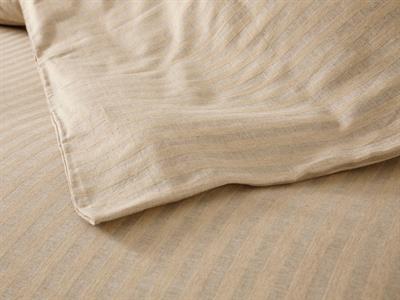 Classy СПАЛНО БЕЛЬО КОМПЛЕ Голям размер Melange Twill 240x220 cm Златно бежово