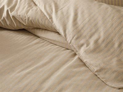 Classy СПАЛНО БЕЛЬО КОМПЛЕ Супер крал Melange Twill 260x220 cm Златно бежово